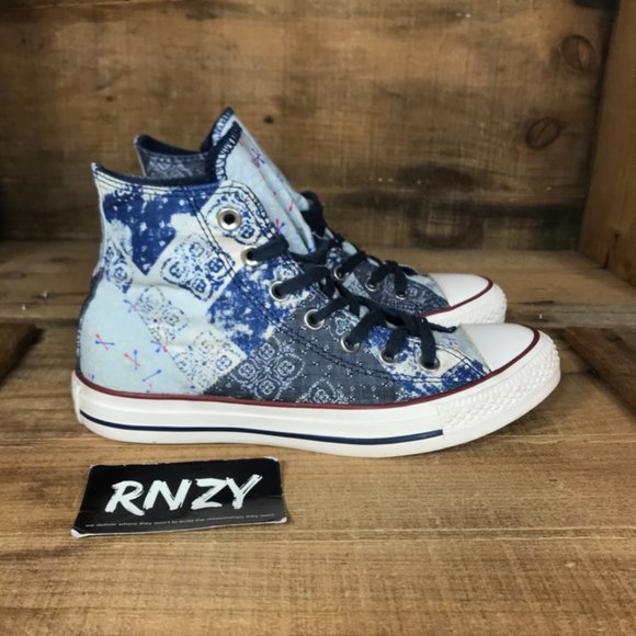 blue bandana chucks